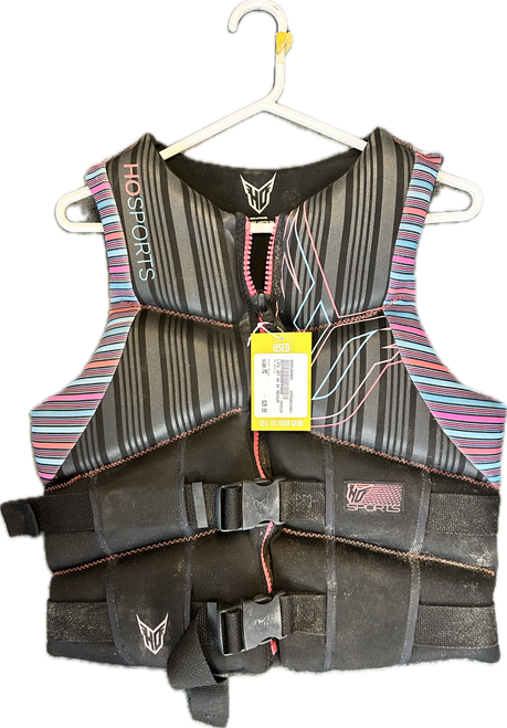 Vist Large View of Product Image Which is Used Ho Sports Adult PFD Black MD