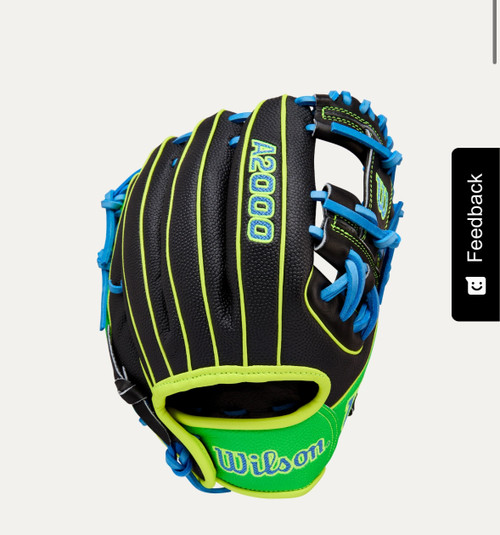 Vist Large View of Product Image Which is New 2025 FALL 11.25IN RHT BLACK/NEON GRN A2000