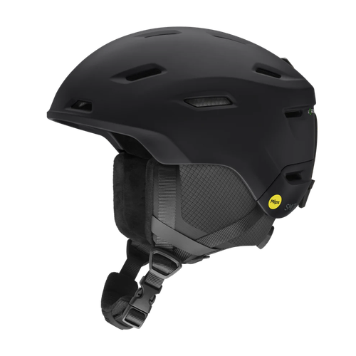 Vist Large View of Product Image Which is New Smith Descend MIPS 2026 Snow Helmet Matte Black- LG