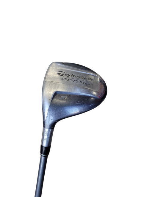 Vist Large View of Product Image Which is Used Taylormade 200 STEEL Mens Fairway Wood LH 3 Wood