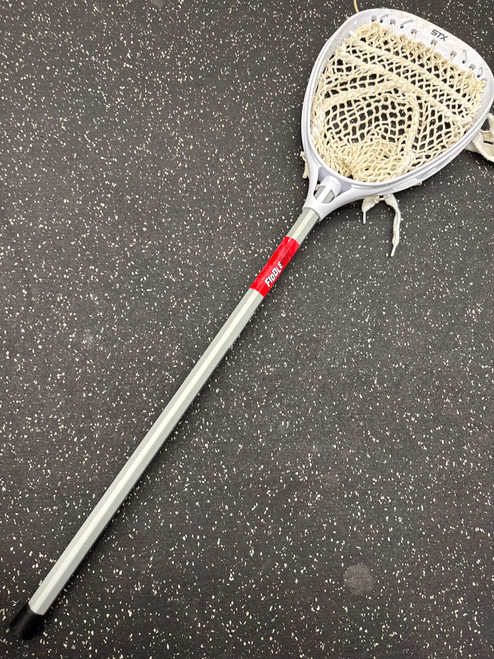 Vist Large View of Product Image Which is Used STX ECLIPSE MINI Junior Goalie Stick White