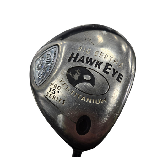 Vist Large View of Product Image Which is Used Callaway BIG BERTHA HAWKEYE Mens Fairway Wood RH 3 Wood