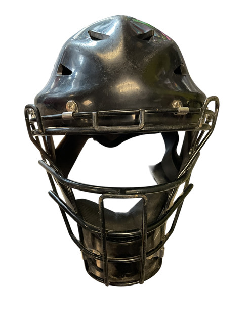 Vist Large View of Product Image Which is Used Wilson CATCHERS MASK Catchers Helmet w/Mask Black MD