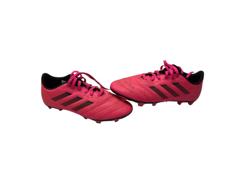 Vist Large View of Product Image Which is Used Adidas Soccer Cleats Pink Junior 04