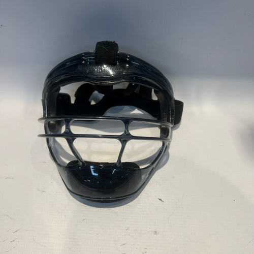 Vist Large View of Product Image Which is Used SPORTS SHIELF SFTBALL FIELDER MASK BB/SB Fielders Mask Black One Size