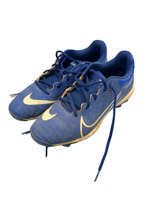 Vist Large View of Product Image Which is Used Nike DIAMOND BB/SB Cleats Royal Blue Senior 7.5