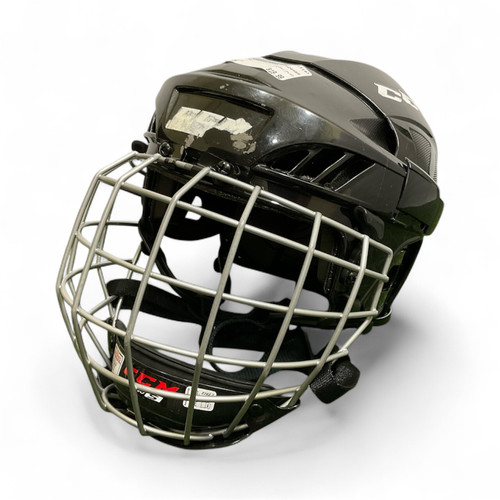 Vist Large View of Product Image Which is Used CCM FL40 Helmet Cage Combo Black SM