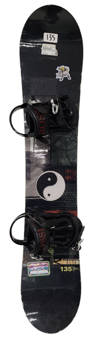 Vist Large View of Product Image Which is Used Rossignol ALIAS Junior Snowboard 135 cm with Rossignol Battle Bindings