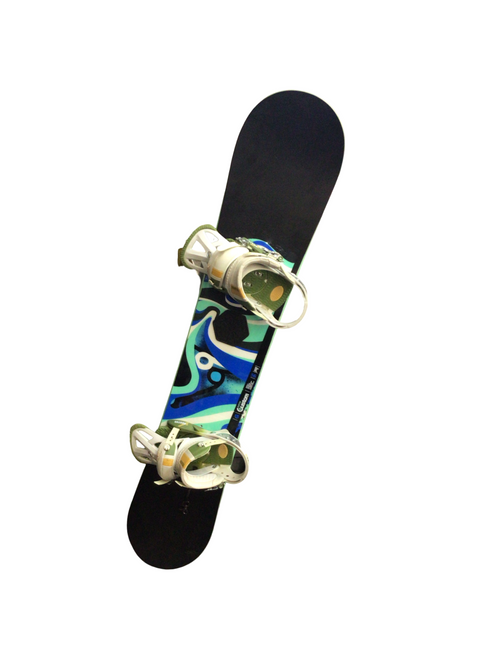 Vist Large View of Product Image Which is Used Burton SUPERFLY II Mens Board/Bindings Black 142 cm