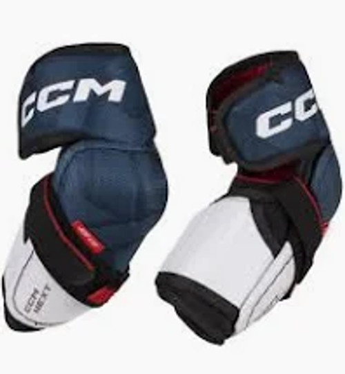 Vist Large View of Product Image Which is Used CCM NEXT Junior Elbow Pads LG