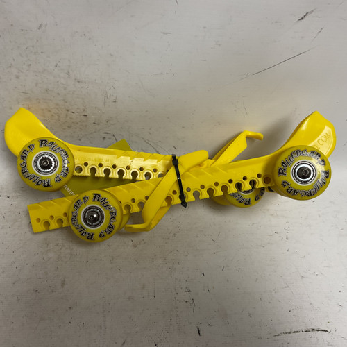 Vist Large View of Product Image Which is Used Rollergard Ice Skate Guard Yellow Fits all