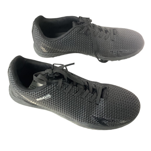 Vist Large View of Product Image Which is Used Brava Soccer Indoor Shoes Black Junior 06