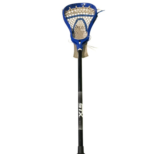 Vist Large View of Product Image Which is Used Brine RECRUIT W/STX SHAFT Jr Atk/Mid Complete Stick Royal Blue