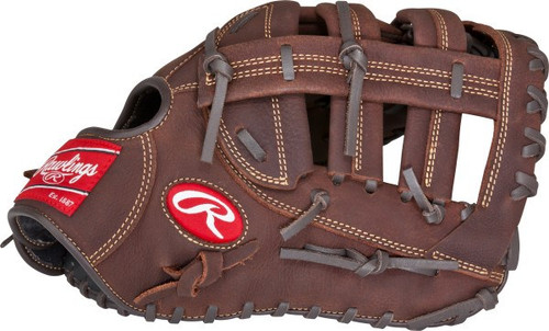 Vist Large View of Product Image Which is New Rawlings PLAYER PREF BB/SB Glove RH Throw