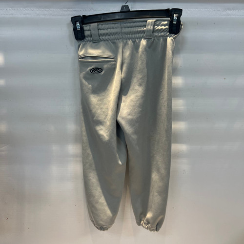 Vist Large View of Product Image Which is Used Rawlings GREY PANTS YOUTH BB/SB Pant Boys Grey SM