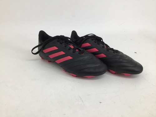 Vist Large View of Product Image Which is Used Adidas GOLETTO JR 4.0 SOCCER CLEAT Soccer Cleats Pink Junior 04