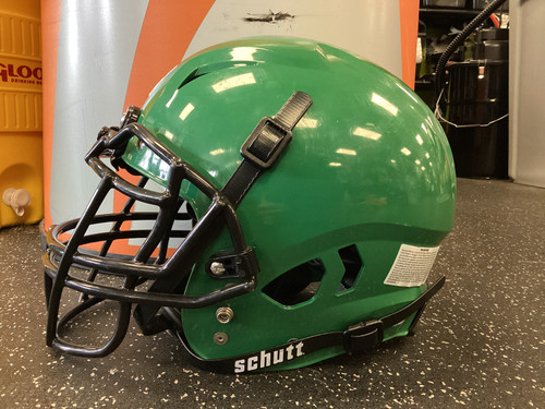 Vist Large View of Product Image Which is Used Schutt A11 VENGENCE FB Helmet Green LG