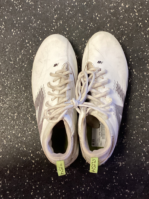 Vist Large View of Product Image Which is Used New Balance RUSH LAX Cleats Mens White Senior 7