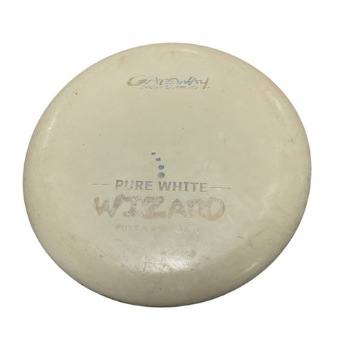 Vist Large View of Product Image Which is Used Gateway WIZARD Disc Golf Putter Tan