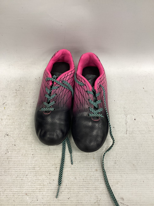 Vist Large View of Product Image Which is Used Dsg Soccer Cleats Pink Youth 13.0