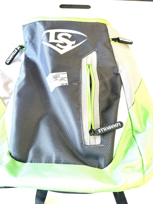 Vist Large View of Product Image Which is Used Louisville Slugger CARRY BB/SB Player Carry Bag Green