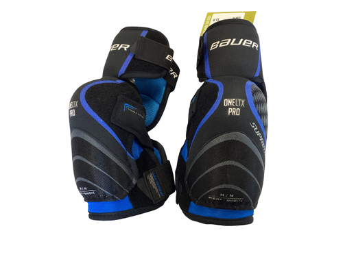 Vist Large View of Product Image Which is Used Bauer SUPREME ONE LTX PRO Senior Elbow Pads MD