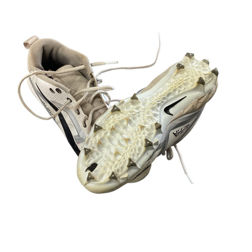 Vist Large View of Product Image Which is Used Nike Adult FB Cleats White Senior 9