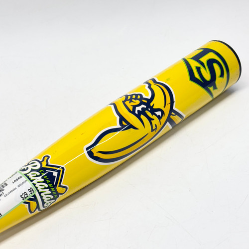 Vist Large View of Product Image Which is Used Louisville Slugger SAVANNAH BANANA BB/SB T-Ball Bat 26"