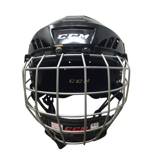 Vist Large View of Product Image Which is Used CCM 50 Helmet Cage Combo Black One Size