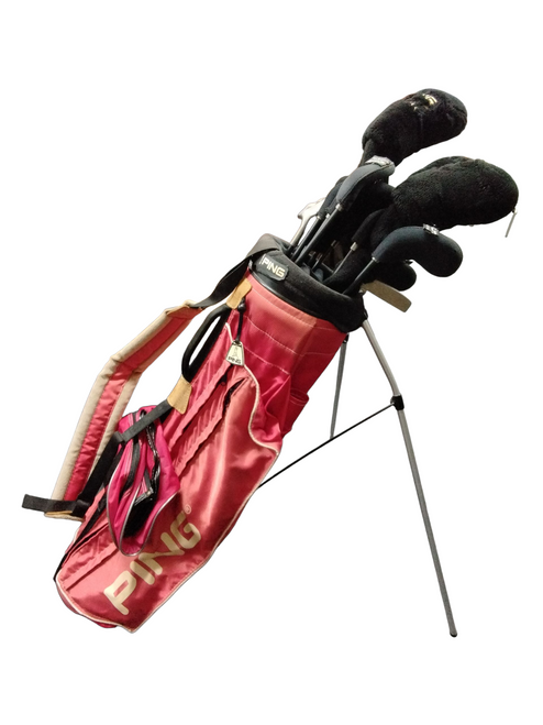 Vist Large View of Product Image Which is Used Ping ZING 2 WOODS/BLACK DOT IRONS 3-W Mens Complete Set RH 14 Piece