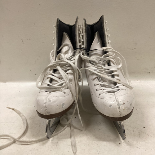 Vist Large View of Product Image Which is Used Riedell FIGURE SKATES WomensFigure Skate White Senior 8