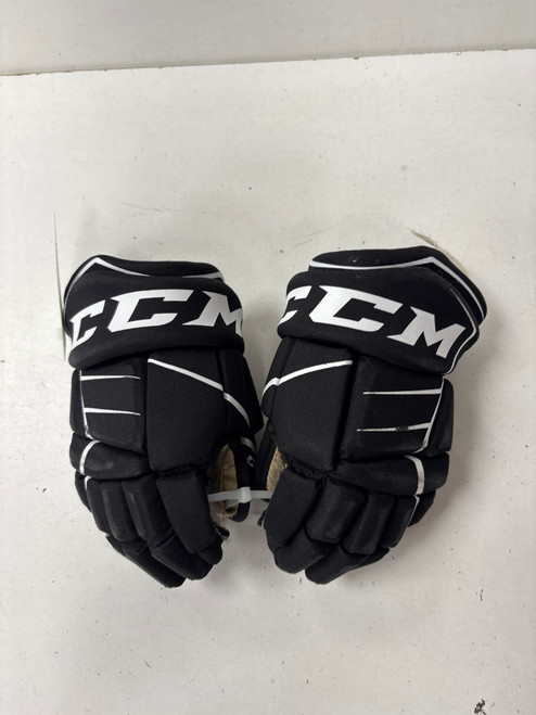 Vist Large View of Product Image Which is Used CCM JETSPEED FT350 Youth Gloves Black 10"