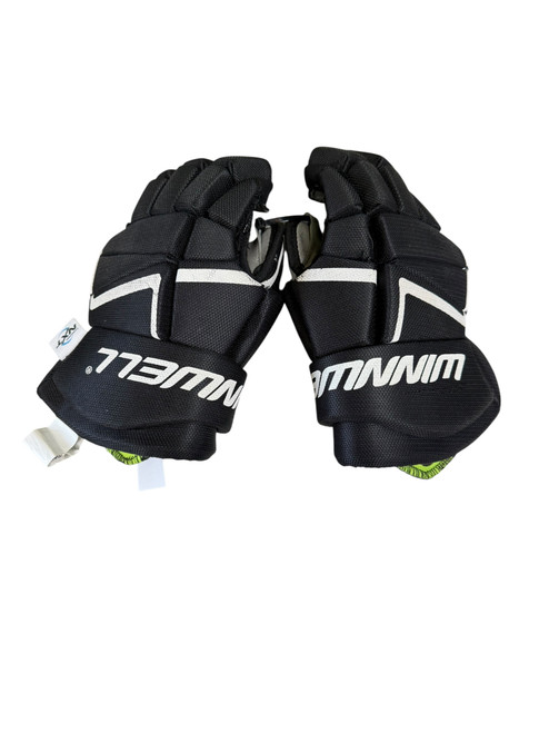 Vist Large View of Product Image Which is Used WinnWell AMP500 Intermediate Gloves Black 12"