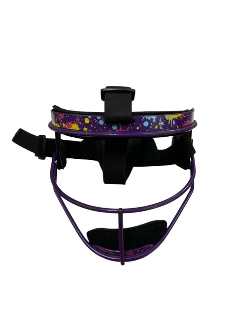 Used RIP-IT DEFENSE SPIRIT BB/SB Fielders Mask Purple SM 11885-S000189855 Vist Large View of Product Image Which is Used RIP-IT DEFENSE SPIRIT BB/SB Fielders Mask Purple SM