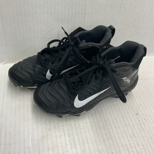 Vist Large View of Product Image Which is Used Nike ALPHA BB/SB Cleats Black Junior 03.5