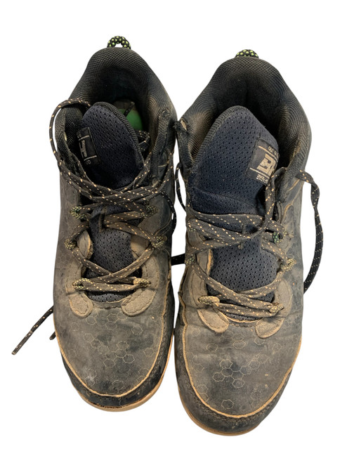 Vist Large View of Product Image Which is Used Under Armour BH 4Y BLK BB/SB Cleats Black Junior 04