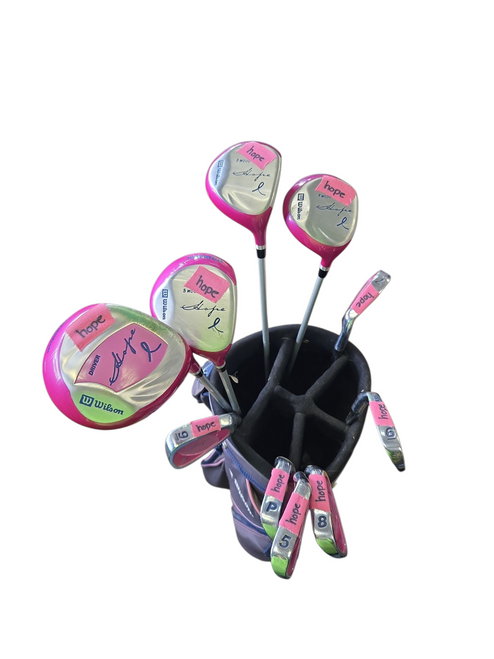 Vist Large View of Product Image Which is Used Wilson HOPE Womens Package Set RH Grey 10 Piece