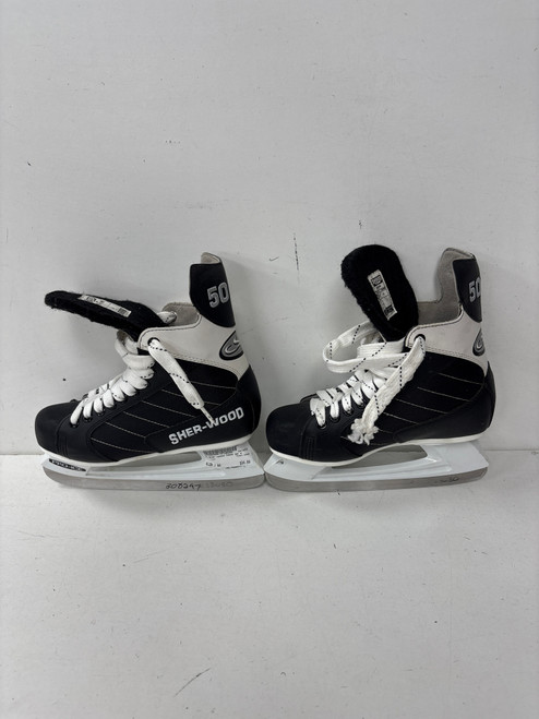 Vist Large View of Product Image Which is Used Sher-wood 5000 Junior Hockey Skate Junior 04