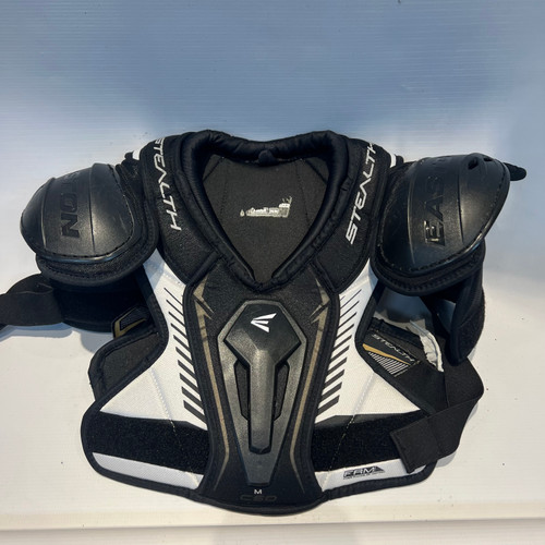 Vist Large View of Product Image Which is Used Easton STEALTH Junior Shoulder Pads MD