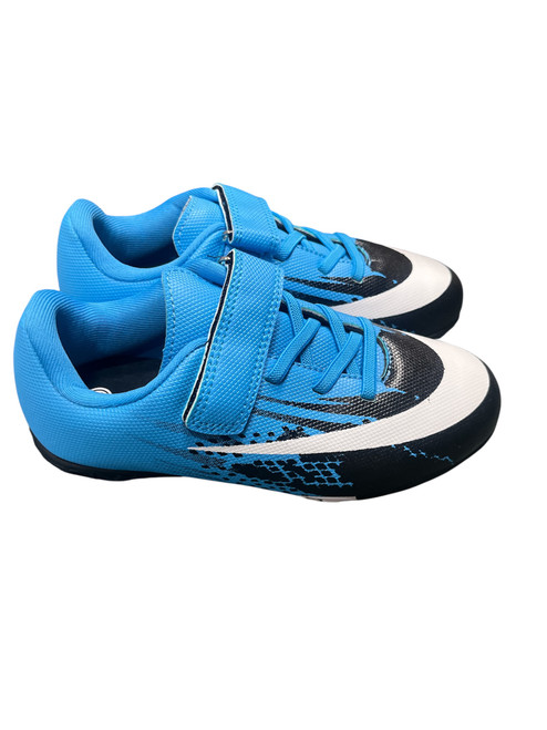Vist Large View of Product Image Which is Used Soccer Indoor Shoes Royal Blue Youth 13.5