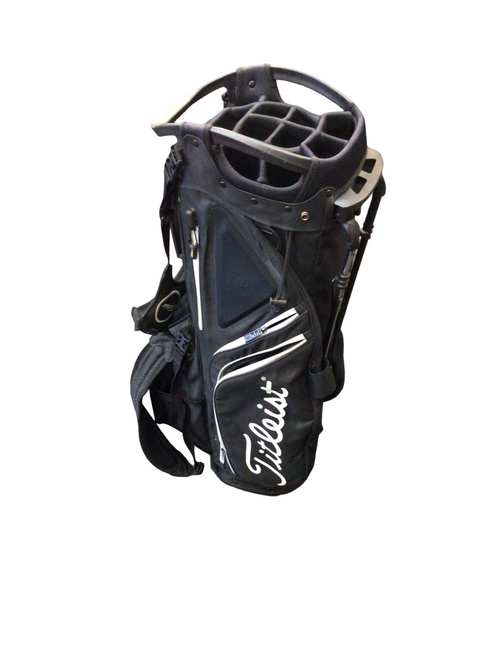 Vist Large View of Product Image Which is Used Titleist CART BAG Mens Cart Bag Black
