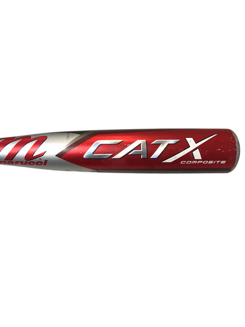 Vist Large View of Product Image Which is Used Marucci CAT X COM BB/SB USSSA 2 3/4 Bat 27"