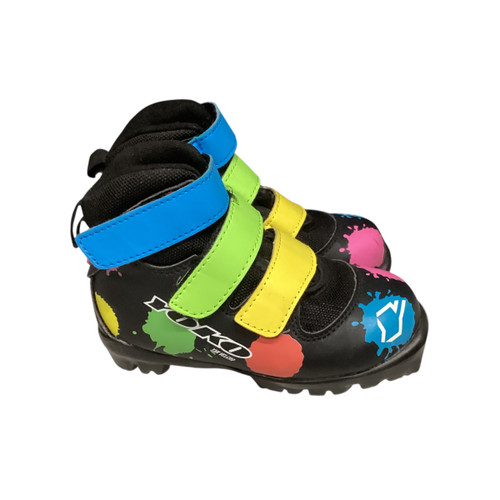 Vist Large View of Product Image Which is Used YOKO NNN KIDS BOOT Boys NNN XC Ski Boots Black JR-01