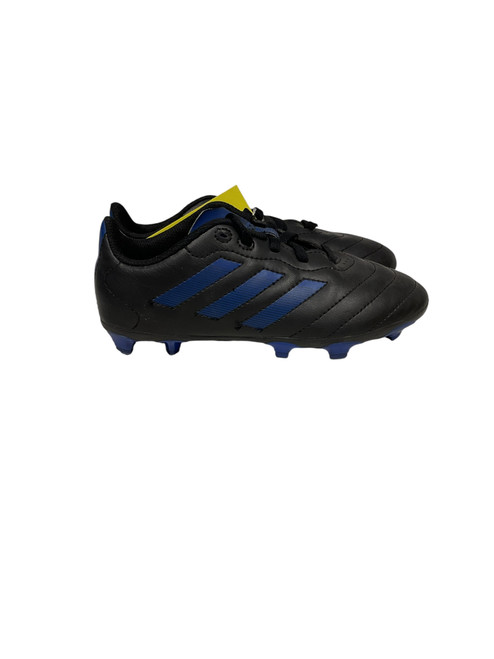 Vist Large View of Product Image Which is Used Adidas Soccer Cleats Black Youth 13.5
