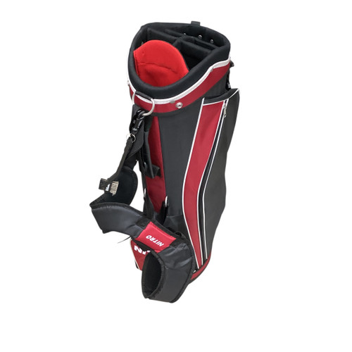 Vist Large View of Product Image Which is Used Nitro LITE WEIGHT STAND BAG Mens Stand Bag Black