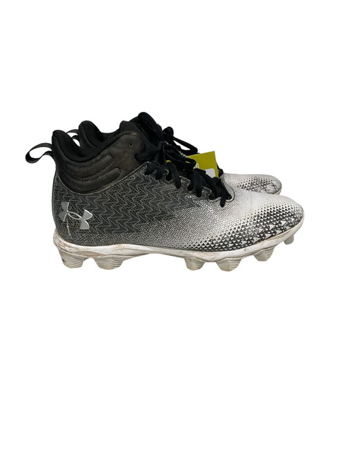 Vist Large View of Product Image Which is Used Under Armour BB CLEATS BB/SB Cleats Black Senior 7