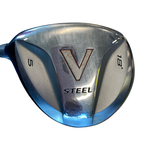 Vist Large View of Product Image Which is Used Taylormade V STEEL Mens Fairway Wood RH 5 Wood