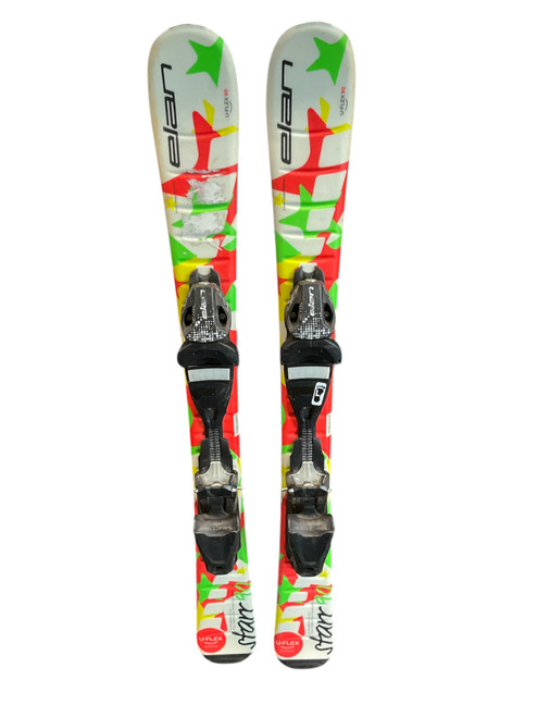 Vist Large View of Product Image Which is Used Elan STARR Girls DH Ski/Binding None 90 cm