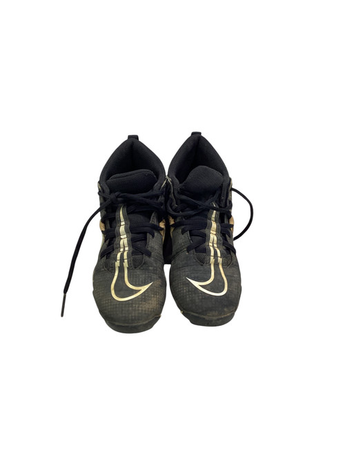 Vist Large View of Product Image Which is Used Nike ALPHA BB/SB Cleats Black And White Junior 02.5