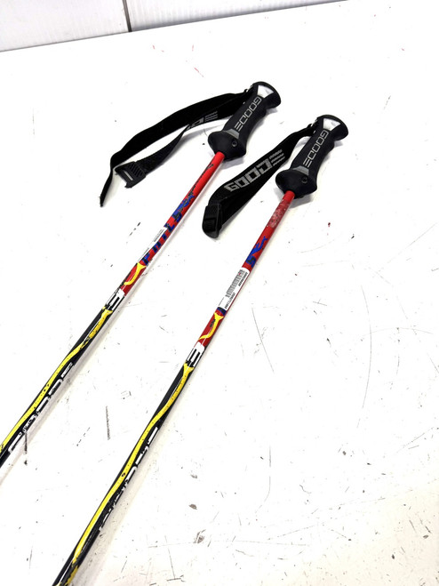 Vist Large View of Product Image Which is Used Goode UK Mens DH Ski Pole Black 105 cm / 42 in